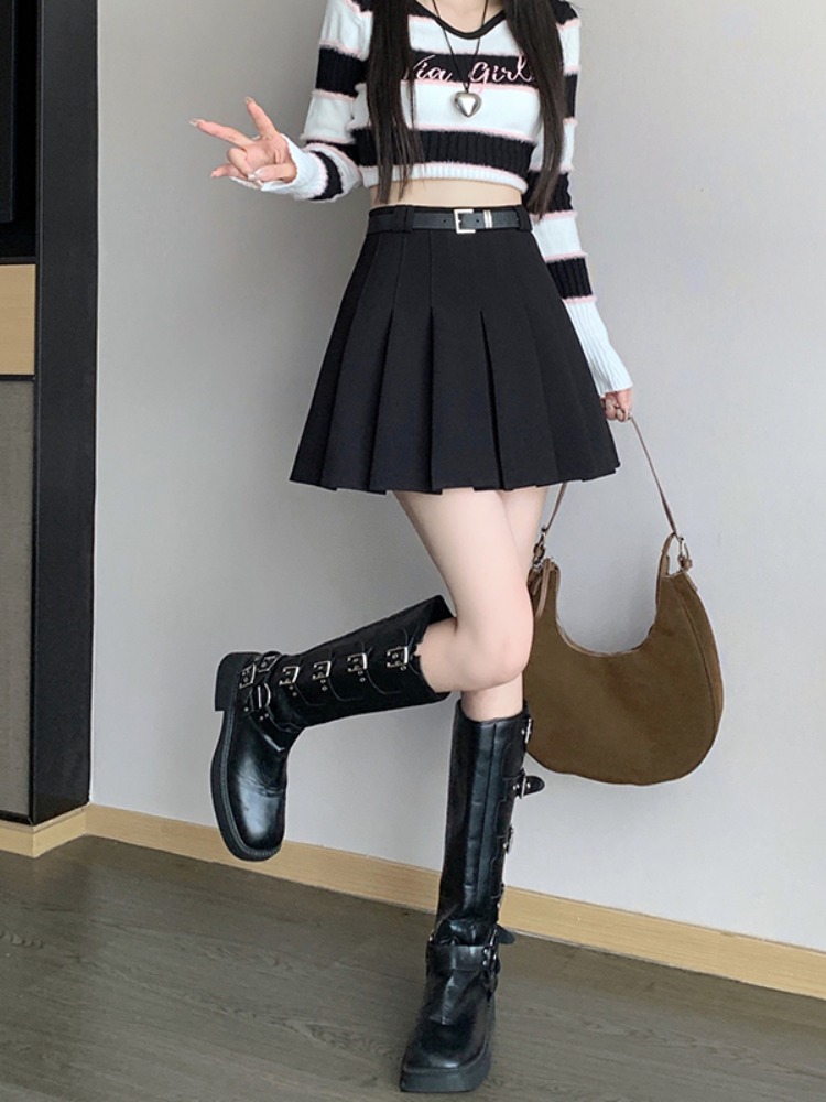 制服スカート クラシカルプリーツ制服スカート