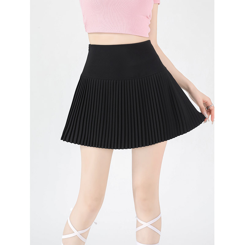 制服スカート シンプル美シルエットプリーツスカート