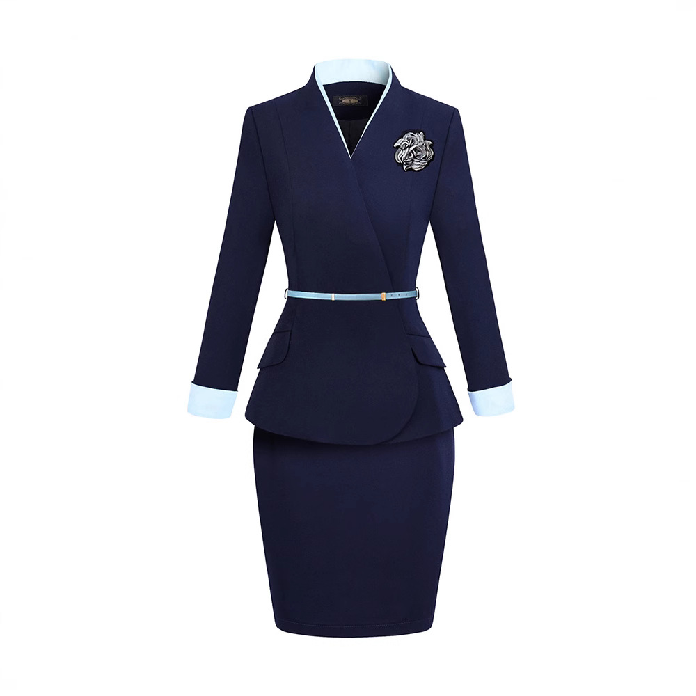 エアライン風 プロフェッショナル制服スカート