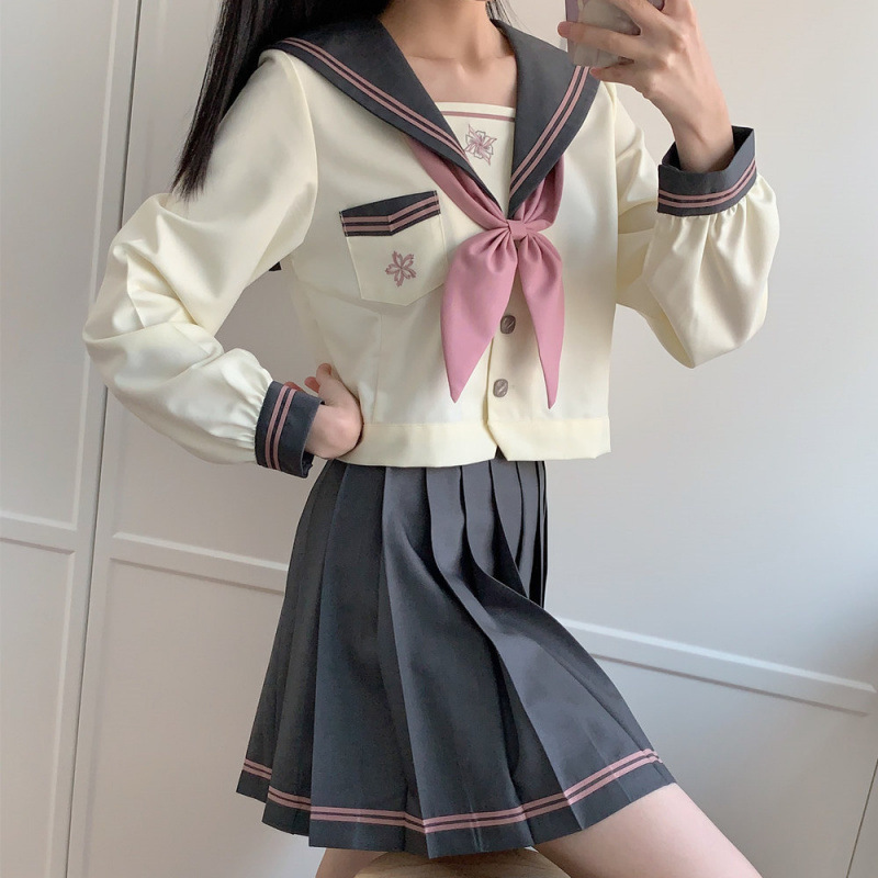 制服スカート 制服スカート 伝統美学プリーツセーラー制服