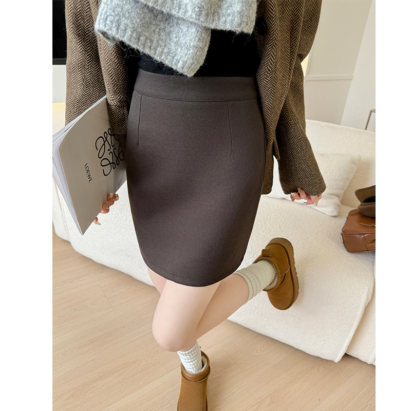 制服スカート シンプル美シルエット タイトスカート