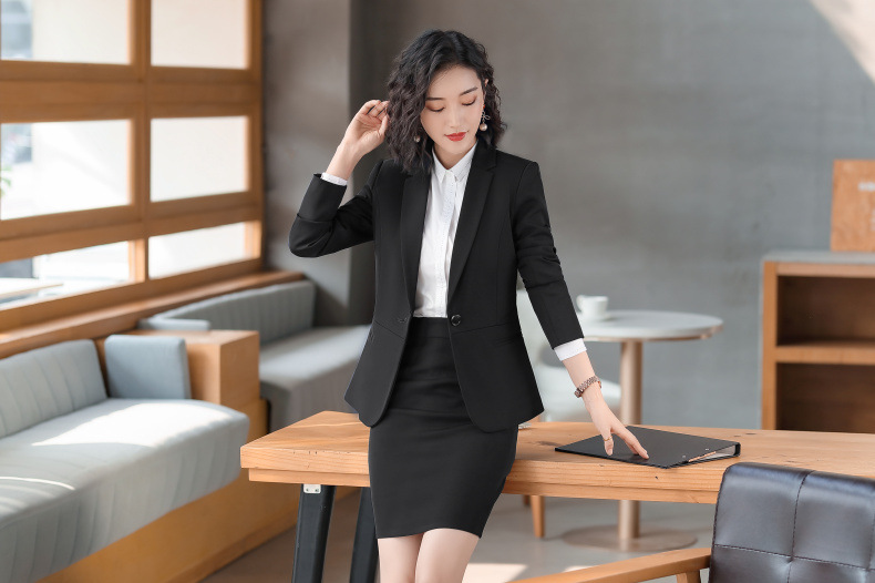 美シルエット オフィス制服スカート