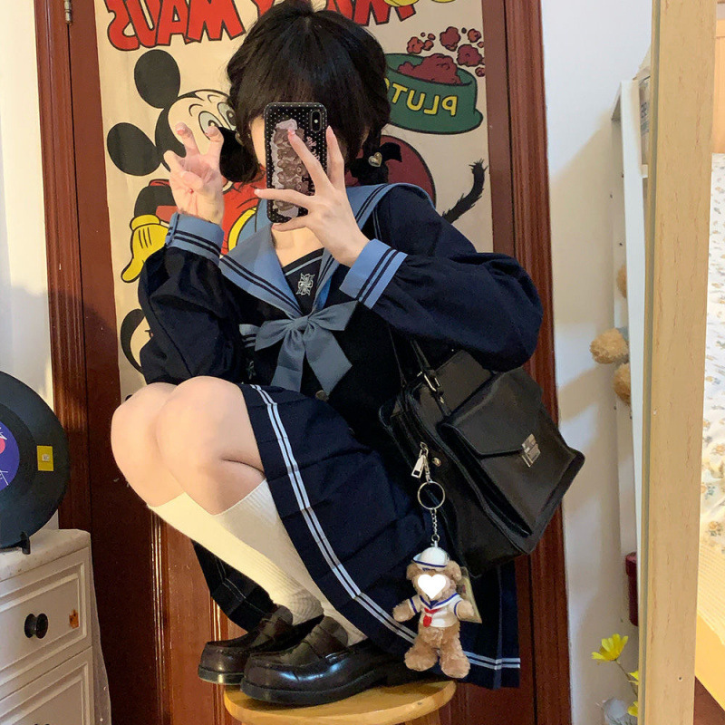 制服スカート 制服スカート 伝統美学プリーツセーラー制服