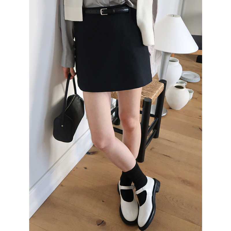 制服スカート シンプル上品ミニスカート
