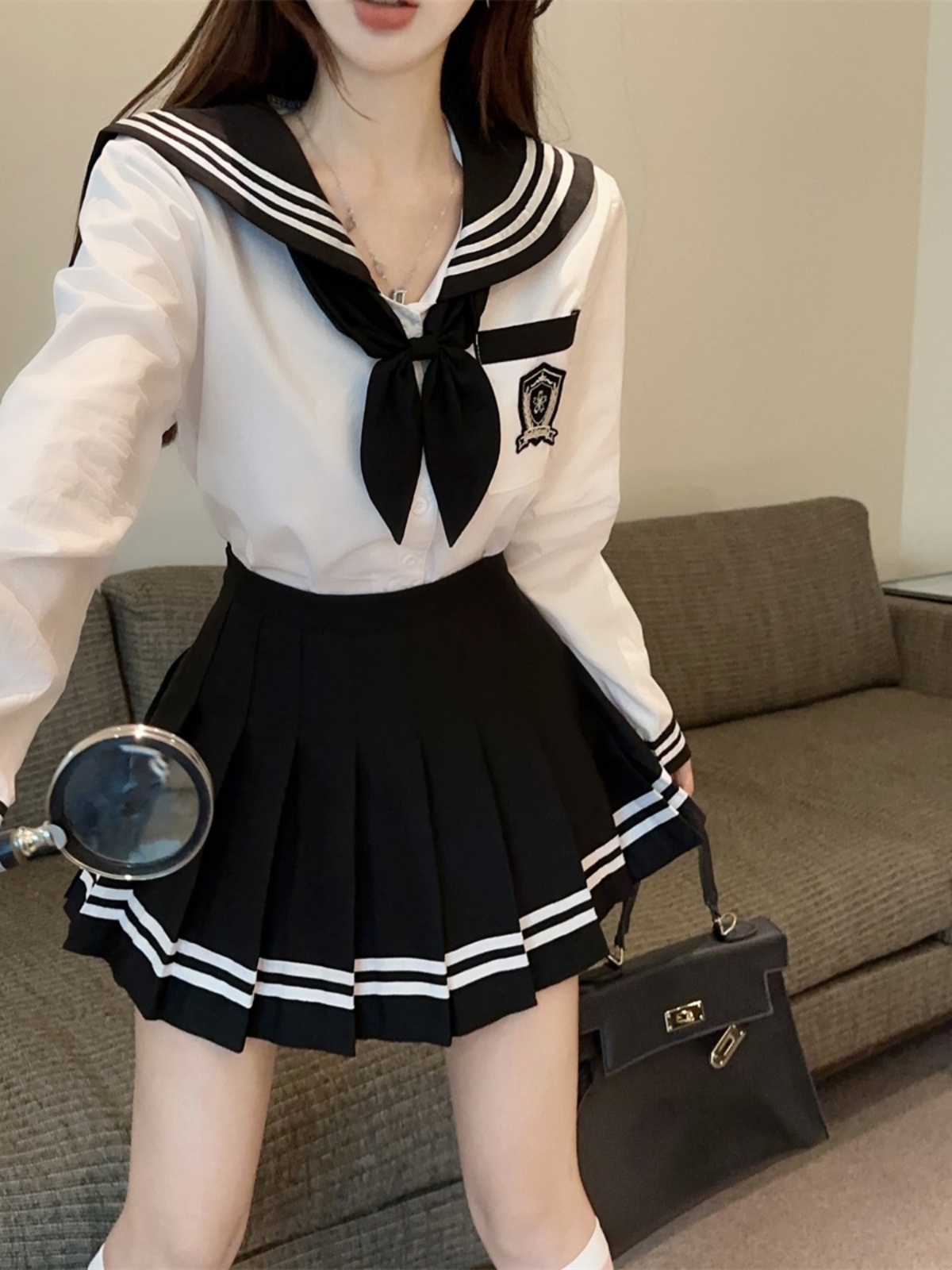 制服スカート 制服スカート クラシック プリーツセーラー制服