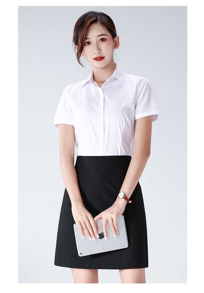 上品シルエット 制服スカート