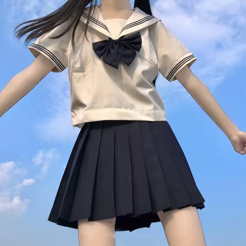 制服スカート 古風プリーツ制服スカート