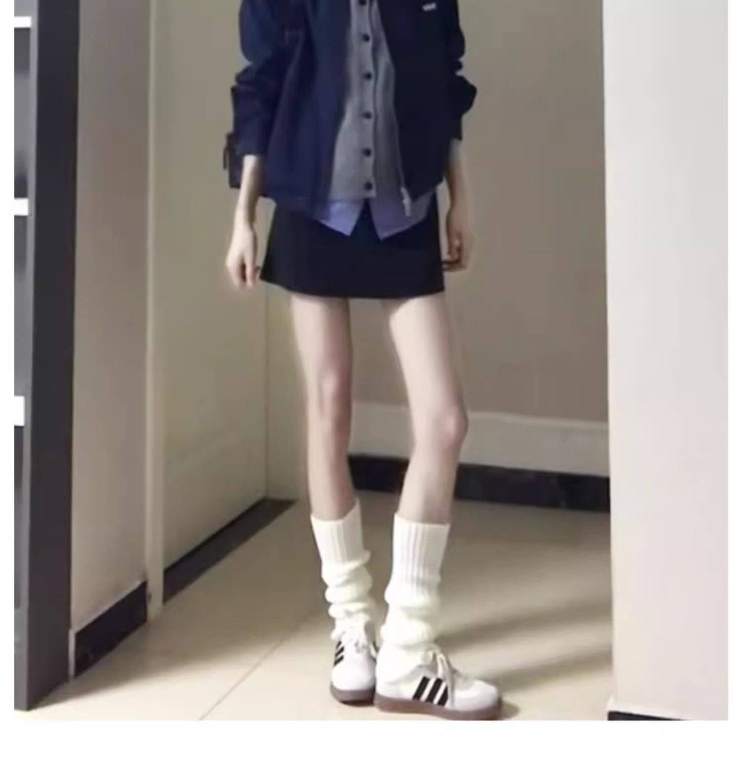 制服スカート シンプル清楚プリーツミニスカート