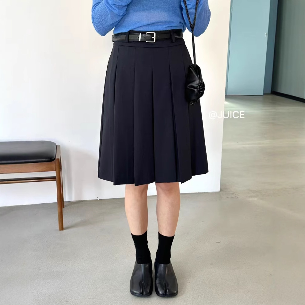 ベーシックプリーツ制服スカート