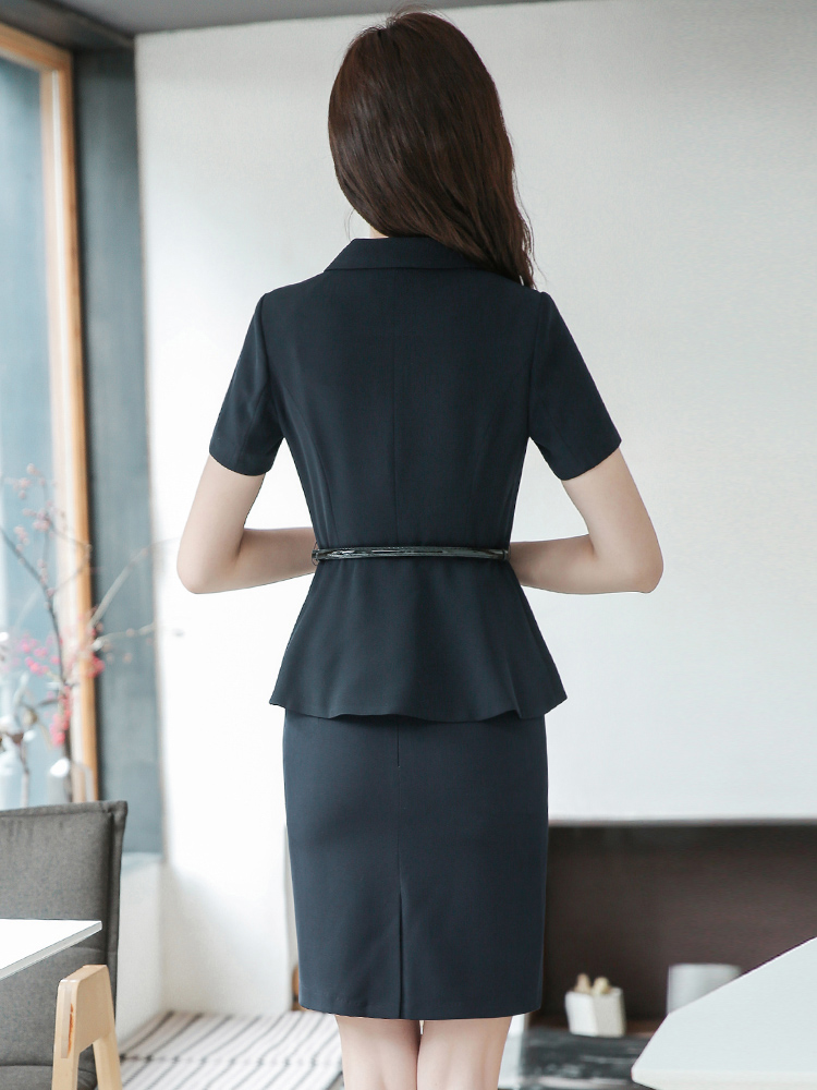制服スカート オフィス仕様エレガントタイトスカート