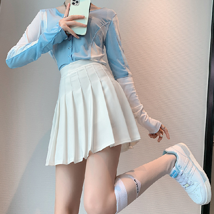 制服スカート 制服スカート クラシック立体プリーツスカート