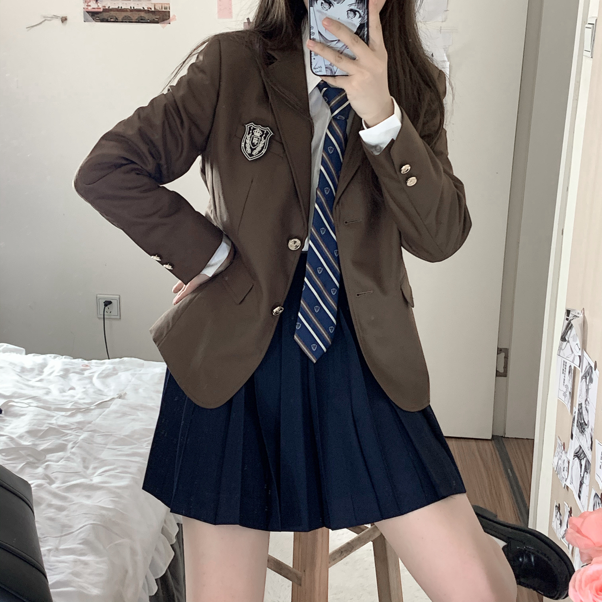 制服スカート 伝統プリーツ制服スカート