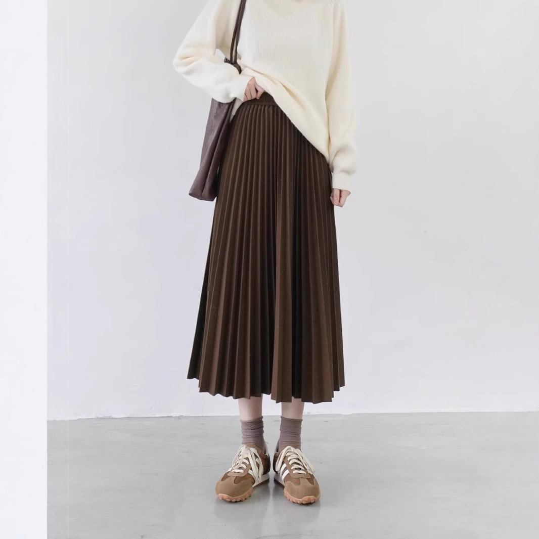 制服スカート 制服スカート 優雅ロングプリーツスカート
