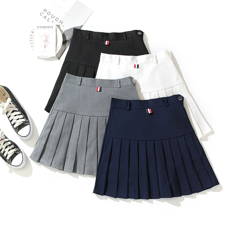 制服スカート 清楚シンプル プリーツスカート