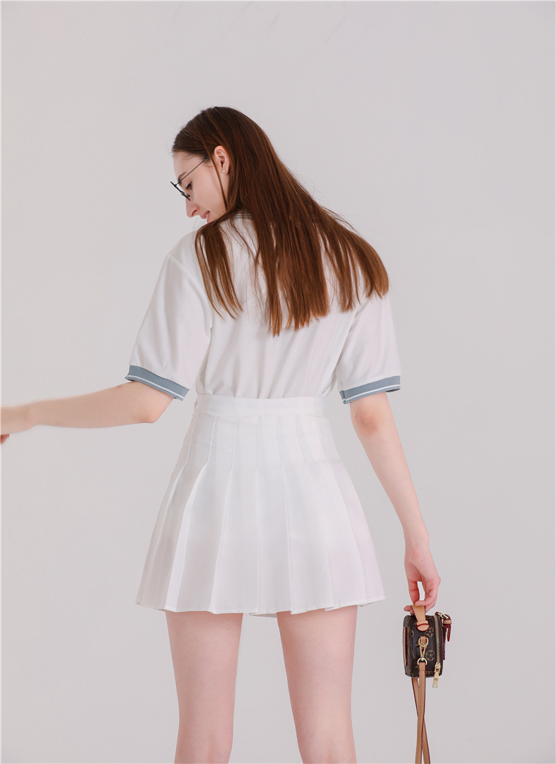制服スカート 清楚なる整形プリーツスカート