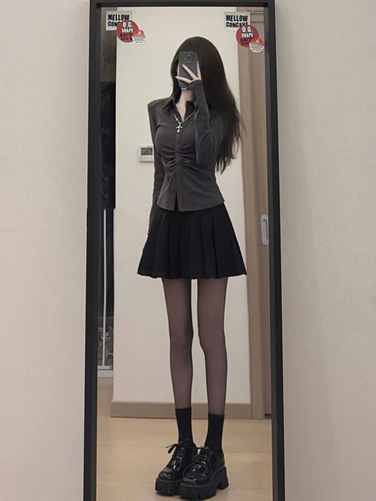制服スカート シンプル制服プリーツミニスカート