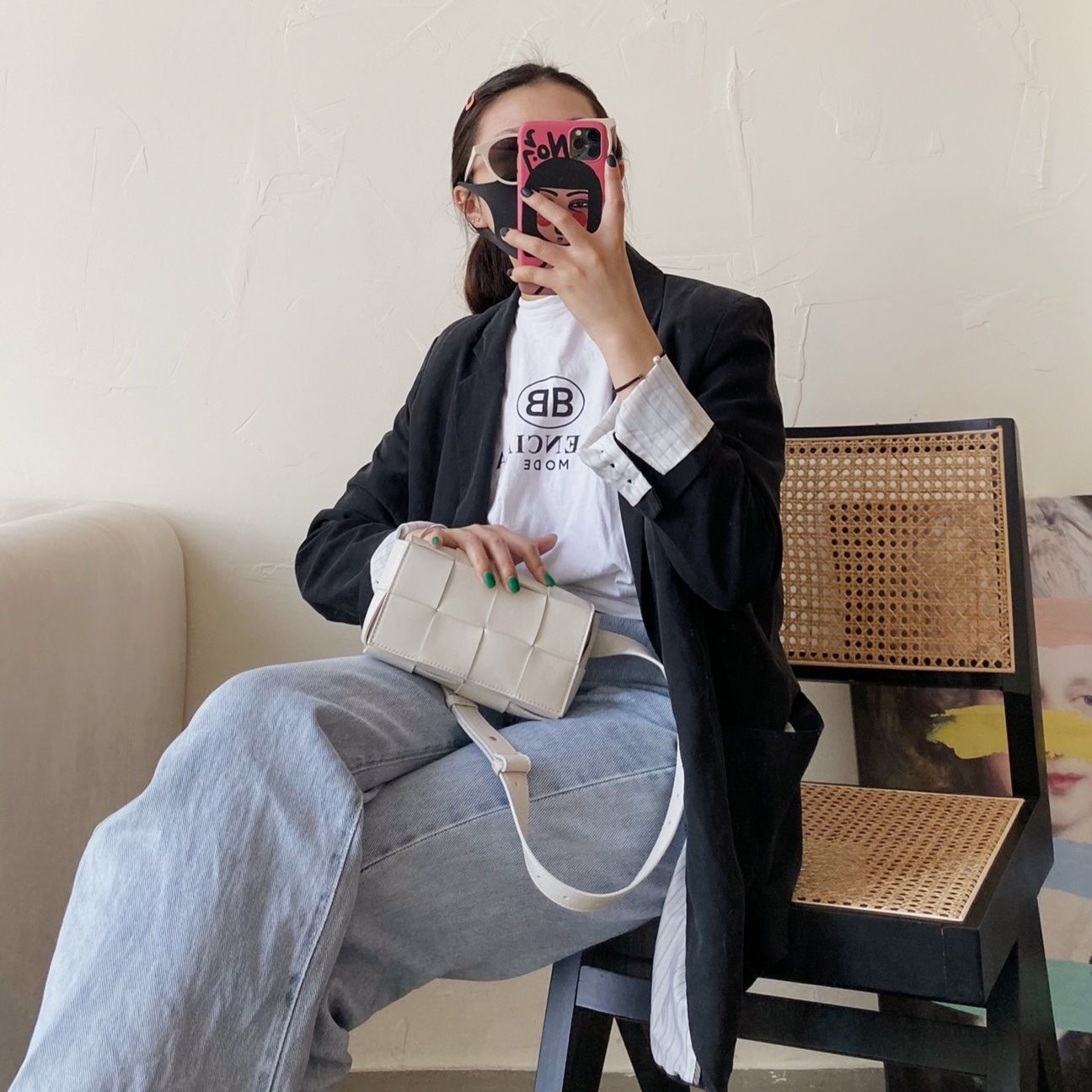 ウエストポーチ イントレチャートミニポーチ