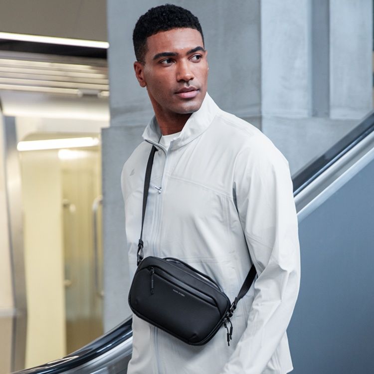 ウエストポーチ シンプルショルダーポーチ