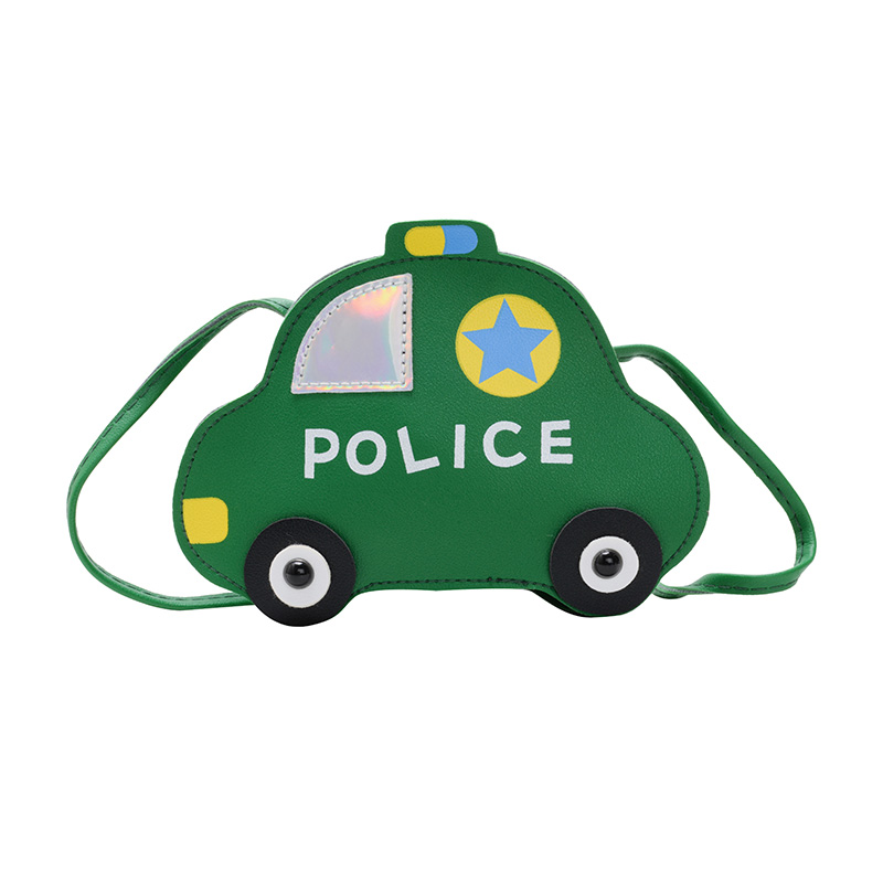ウエストポーチ 子供用可愛い警察車両型ウエストポーチ