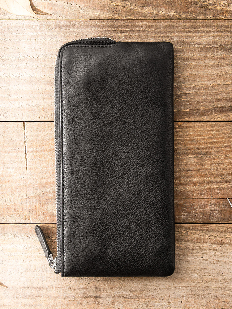 メンズ長財布 小型 シンプル薄型