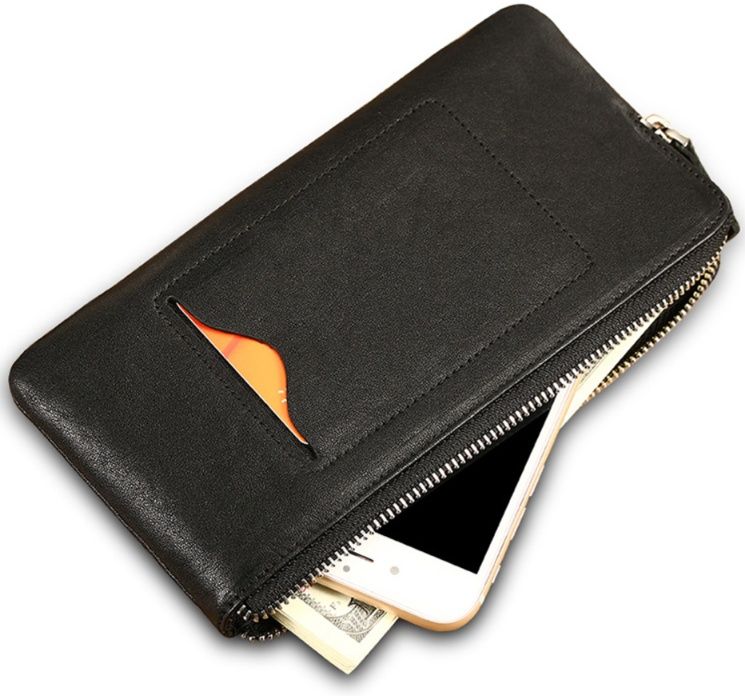 メンズ長財布 薄い スマートフォン対応スリム長財布