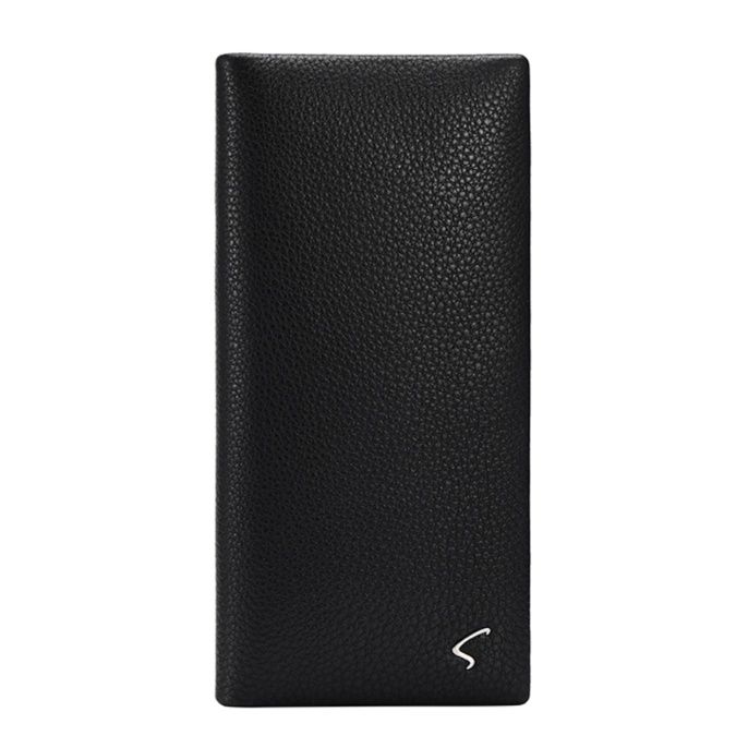 メンズ長財布 薄い プレミアム牛革スリム長財布