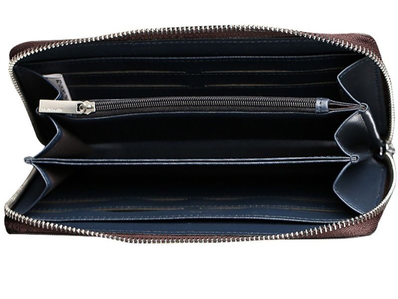 メンズ長財布 小型 スマートジップウォレット