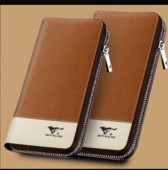 メンズ長財布 小型 スマートジップウォレット
