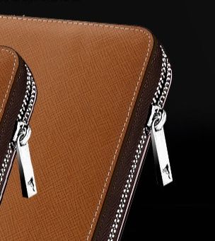 メンズ長財布 小型 スマートジップウォレット