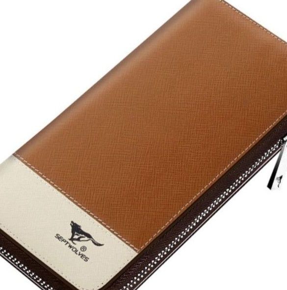 メンズ長財布 小型 スマートジップウォレット