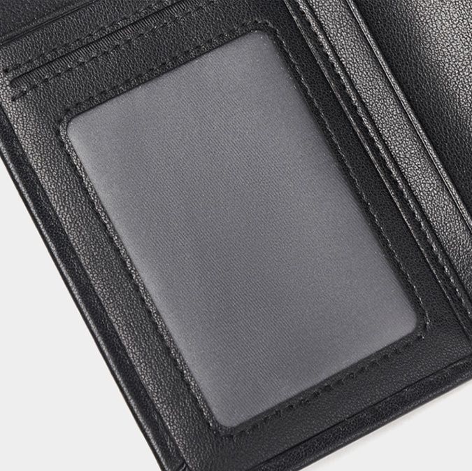 メンズ長財布 小型 コンパクト本革長財布