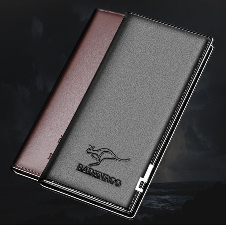 メンズ長財布 薄い ビジネススマート薄型長財布