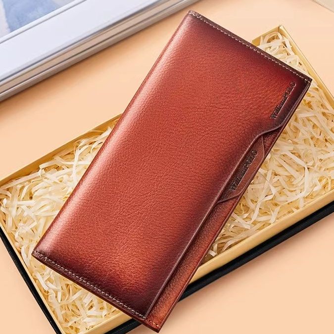 メンズ長財布 小型 スマートポケット紳士財布