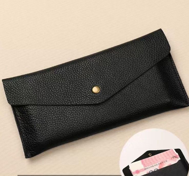 メンズ長財布 小型 スリム封筒型