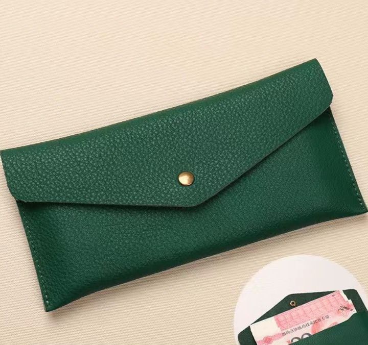 メンズ長財布 小型 スリム封筒型