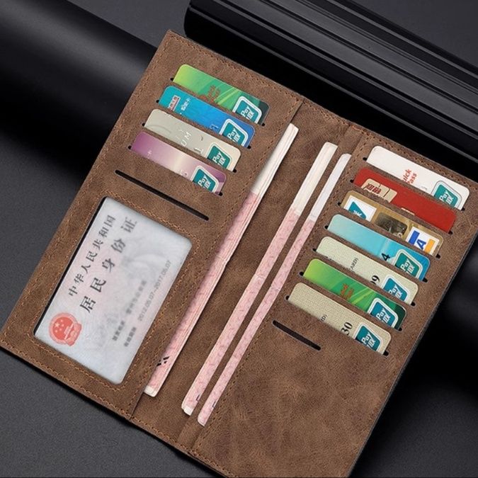 メンズ長財布 小型 スリム紳士