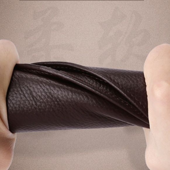 メンズ長財布 小型 薄型本革スリム