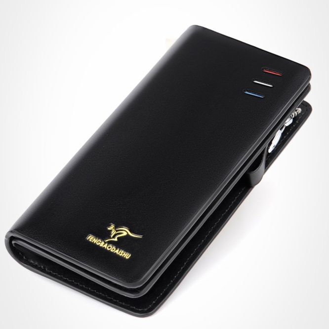 メンズ長財布 多機能スマホ収納長財布