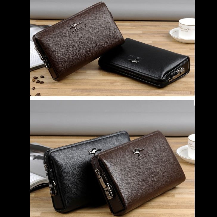 メンズ長財布 上質革素材のスマートクラッチ