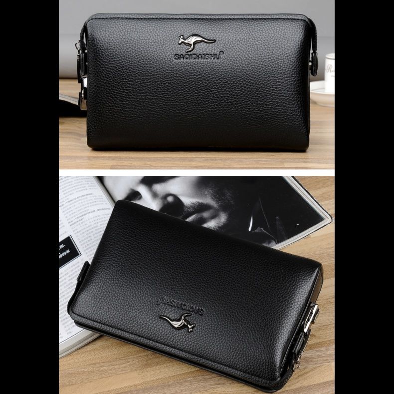 メンズ長財布 上質革素材のスマートクラッチ