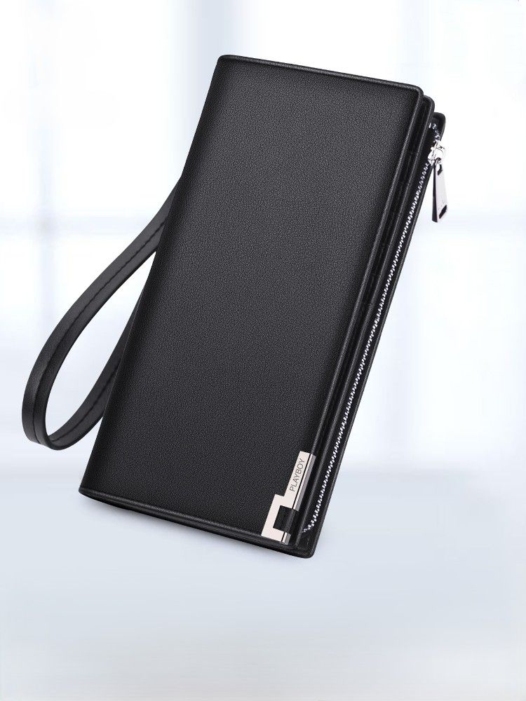 メンズ長財布 多機能収納実用的長財布