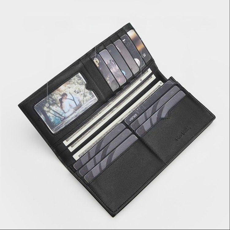 メンズ長財布 モノグラム柄 耐久性長財布