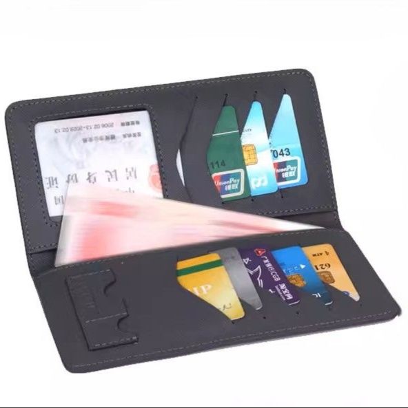 メンズ長財布 多機能カード収納薄型長財布