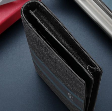 メンズ長財布 紳士的格調 スリム財布