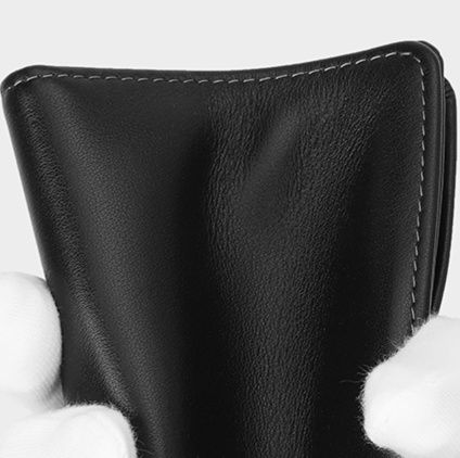 メンズ長財布 上質牛革多機能スリム長財布