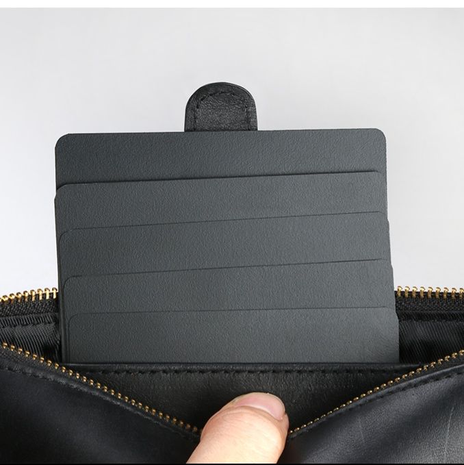 メンズ長財布 超薄型本革長財布メンズ用多機能設計