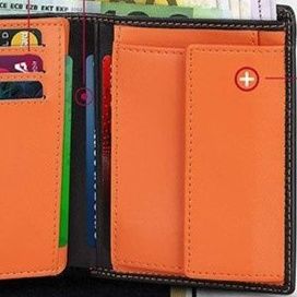 メンズ長財布 薄型設計多機能収納長財布