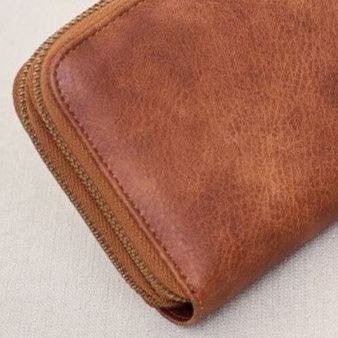 メンズ長財布 電磁波防止機能付き大容量ラウンドファスナー長財布