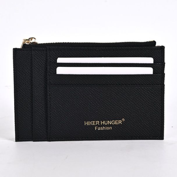 メンズ長財布 本革薄型カードケース付きファスナー長財布