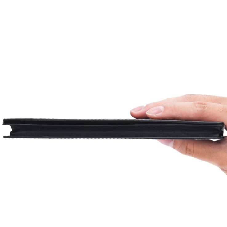 メンズ長財布 超薄型ステッチデザイン多機能長財布